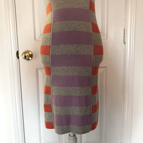 “DAILY PRACTICE” Anthropologie Striped Sleeveless Knit Sweater Dress - Picture 6 of 13
